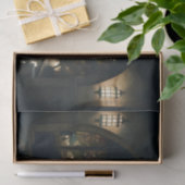 Romantische Canal Night Scene Decoupage Seidenpapier (Geschenk)