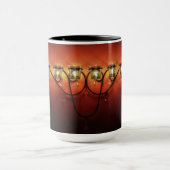 Romantische Candles-Tasse Tasse (Zentrum)
