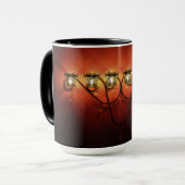 Romantische Candles-Tasse Tasse (Vorderseite Links)
