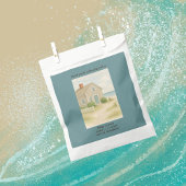 Romantische Cape Cod Coastal Hochzeit Geschenktütchen