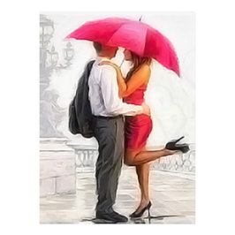 Romantische Chance Fotodruck