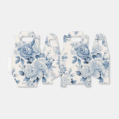 Romantische Chic Antique Dusty Blue Rose Geschenkschachtel (Ungefaltet)