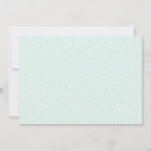 ROMANTISCHE CHIC BLUSPINK LILA PEACH FLORAL SAVE THE DATE (Rückseite)