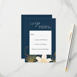 Romantische Chic Classic UAWG Response Cards RSVP Karte