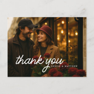 Romantische Chrysantheme auf hauchzartem Rosa Postkarte