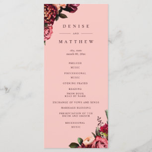 Romantische Chrysantheme auf hauchzartem Rosa Programm