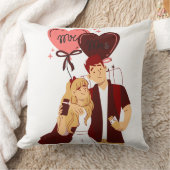 Romantische Couple-Liebe Kissen (Decke)