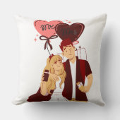 Romantische Couple-Liebe Kissen (Vorderseite)