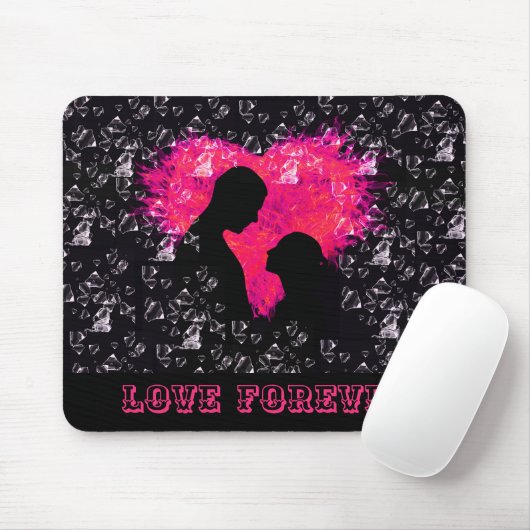 Romantische Couple Mouse Pad Mousepad (Mit Mouse)