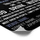 Romantische Couple, Speed Verabredet Event-Werbung Poster (Ecke)