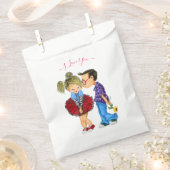 Romantische Coupour-Bag - I Liebe You Geschenktütchen (Ausgeschnitten)