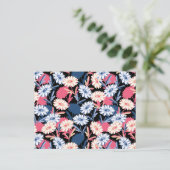 Romantische Daisy-Blume Postkarte (Stehend Vorderseite)