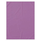 Romantische Dekoration aus solidem lila Frühling Tischdecke (Vorderseite)