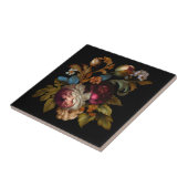 Romantische dramatische "Old World"-Blüte 7 Fliese (Seite)