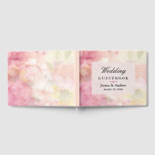 Romantische Dreamy Blossom Wedding Gästebuch (Voll)