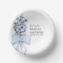 Romantische Dusty Blue & White Calla Lily verfügba