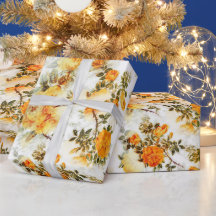 Romantische Dusty Orange Blume Elegante Moderne