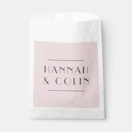 Romantische Dusty Rose Peony Modern Geschenktütchen