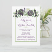 Romantische Einladung (Stehend Vorderseite)