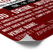 Romantische Einstellung, Speed Verabredet Event-We Poster (Ecke)