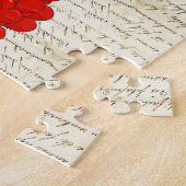 Romantische Elefant- u. Herzballone Puzzle (Seite)