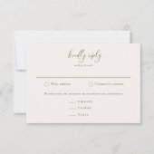 Romantische Elegant Impressionistische Landschaft RSVP Karte (Vorderseite)