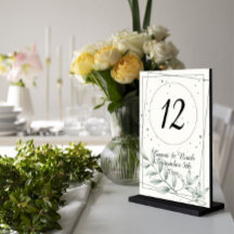 Romantische elegante grüne Dusty-Blätter