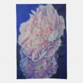 Romantische elegante rosa blaue Pastellfarben Küchentuch (Vertikal)