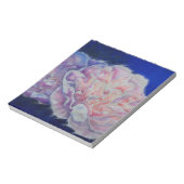 Romantische elegante rosa blaue Pastellfarben Notizblock (Rotiert)