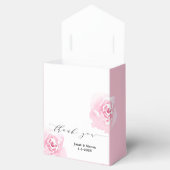 Romantische Elegante Roses Gefälligkeitsbox Geschenkschachtel (Geöffnet)