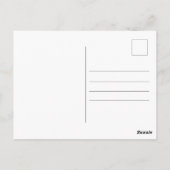 Romantische Elegante Vintage Rose Frohen Muttertag Postkarte (Rückseite)