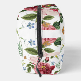 Romantische elegante Vintage-Rosen in Rosa Waschbeutel