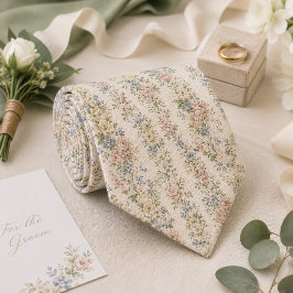 Romantische englische Gartenhochzeit Krawatte