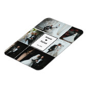 Romantische Erinnerung an Hochzeiten - 6 individue Magnet (Linke Seite)