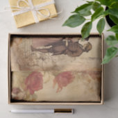 Romantische Erinnerungen lieben Ehepaar im Hof rus Seidenpapier (Geschenk)