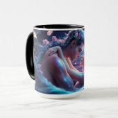 Romantische Fantasy Couple Tasse (Vorderseite Links)