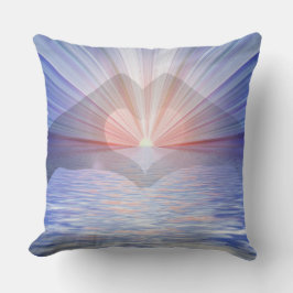 Romantische Fantasy-Liebe Silhouette Kissen