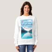 Romantische Farben wie hellblau und sanfte Pastell Sweatshirt (Vorne ganz)