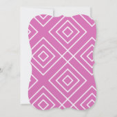 Romantische Farbtöne, romantische Farbtöne und sen Einladung (Rückseite)