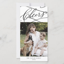 Romantische Feier Neujahr Foto Jahr im Überblick Feiertagskarte