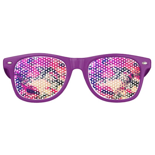 Romantische Fields-Sonnenbrille Partybrille (Vorderseite)