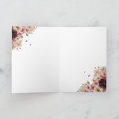 Romantische Flachkarte (Innenseite)