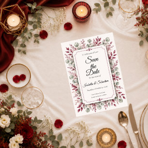 Romantische Florale Hochzeitssuite Hochzeit Save The Date