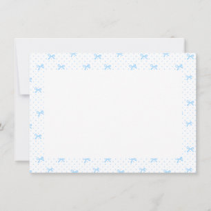 Romantische Florale Monogramm-Notizkarte Dankeskarte