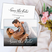 Romantische Foto-Hochzeit speichern Sie die Datums