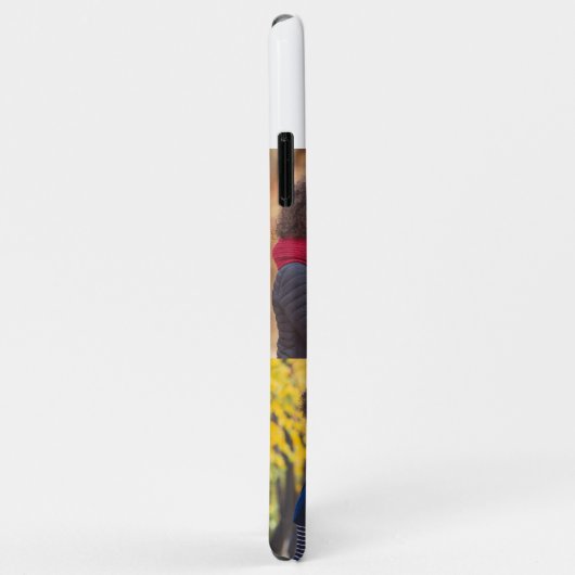 Romantische Fotocollage Das Leben mit dir Weiß Case-Mate iPhone Hülle (Hinten/Rechts)