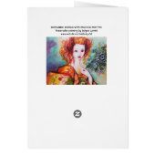 ROMANTISCHE FRAU MIT SPARKLING-PEACOCK-FEATHER (Hinten)