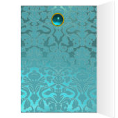 ROMANTISCHE FRAU MIT SPARKLING-PEACOCK-FEATHER (Innen (Links))