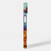 ROMANTISCHE FRAU MIT SPARKLING-PEACOCK-FEATHER Case-Mate iPhone HÜLLE (Rückseite / Rechts)