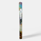 ROMANTISCHE FRAU MIT SPARKLING-PEACOCK-FEATHER Case-Mate iPhone HÜLLE (Rückseite / Links)